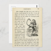 ヴィンテージアリスinワンダーランドはがき ポストカード (正面/裏面)