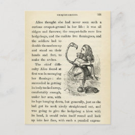 ヴィンテージアリスinワンダーランドはがき ポストカード