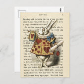 ヴィンテージアリスinワンダーランドはがき ポストカード (正面/裏面)