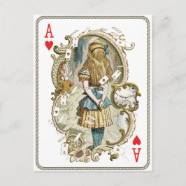 ヴィンテージアリスinワンダーランドはがき ポストカード