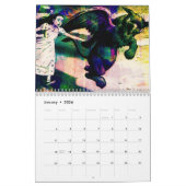 ヴィンテージアリスinワンダーランドイラスト2025 カレンダー (1月 2026)