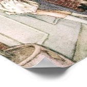 ヴィンテージアリスinワンダーランドカエルの召使い ポスター (角)