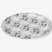 ヴィンテージアリスinワンダーランドキャタピラ ペーパープレート (アングル)