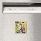 ヴィンテージアリスinワンダーランドコラージュ マグネット (インサイチュ (食洗機))