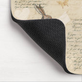 ヴィンテージアリスinワンダーランドコラージュDecompage Mous マウスパッド (コーナー)