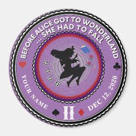 ヴィンテージアリスinワンダーランドソブリティメダリオン マグネット