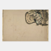 ヴィンテージアリスinワンダーランドチェア ラッピングペーパーシート (正面3)