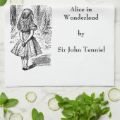 ヴィンテージアリスinワンダーランドチェシャーキャット キッチンタオル (折り畳み)