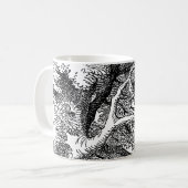 ヴィンテージアリスinワンダーランドチェシャーキャット コーヒーマグカップ (正面左)