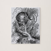 ヴィンテージアリスinワンダーランドチェシャーキャット ジグソーパズル (縦)