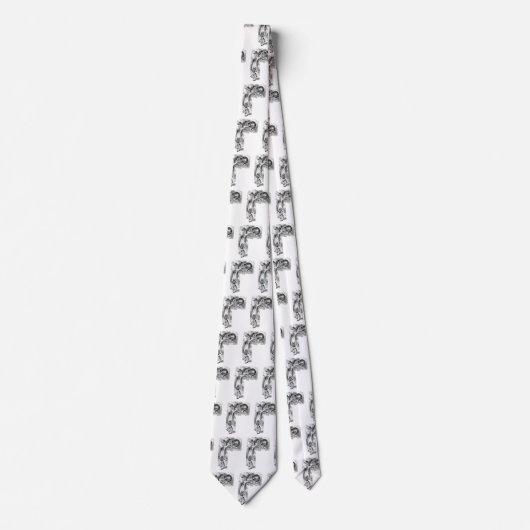 ヴィンテージアリスinワンダーランドチェシャーキャット ネクタイ (正面)