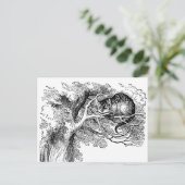 ヴィンテージアリスinワンダーランドチェシャーキャット ポストカード (スタンド正面)