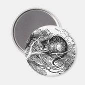 ヴィンテージアリスinワンダーランドチェシャーキャット マグネット (正面/裏面)