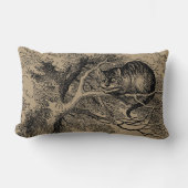 ヴィンテージアリスinワンダーランドチェシャーキャット ランバークッション (正面)