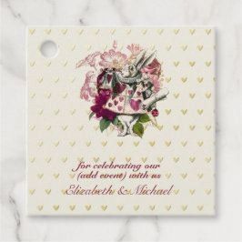 ヴィンテージアリスinワンダーランドティーパーティーカスタムパーティー フェイバータグ