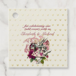 ヴィンテージアリスinワンダーランドティーパーティーカスタムパーティー フェイバータグ