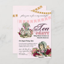 ヴィンテージアリスinワンダーランドティーパーティーカスタムパーティー