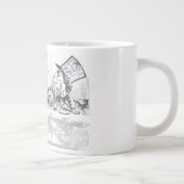 ヴィンテージアリスinワンダーランドティーパーティーマグカップ ジャンボコーヒーマグカップ (右)