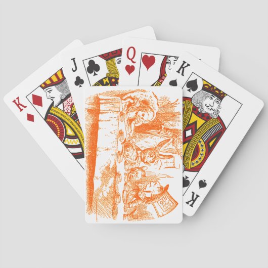 ヴィンテージアリスinワンダーランドティーパーティー トランプ (裏面)