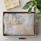 ヴィンテージアリスinワンダーランドディアティーポットデコップページ 薄葉紙 (ギフト)