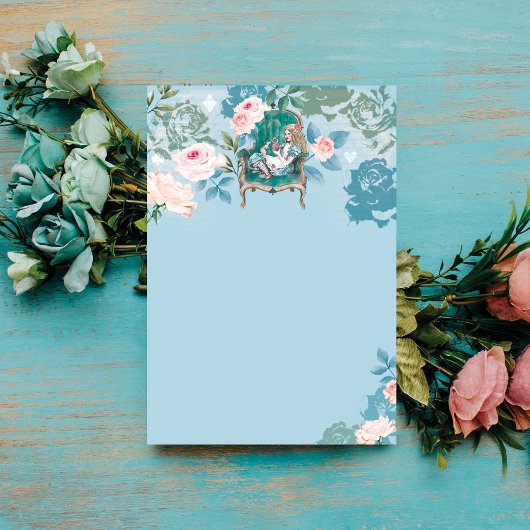 ヴィンテージアリスinワンダーランドピンクローゼデクページ ポストイット