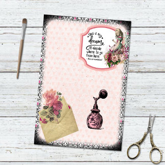 ヴィンテージアリスinワンダーランドフローラ香水 薄葉紙