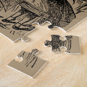 ヴィンテージアリスinワンダーランドフーカキャタピラー ジグソーパズル (側面)