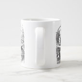 ヴィンテージアリスinワンダーランドフーカキャタピラー ジャンボコーヒーマグカップ (裏面)