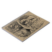 ヴィンテージアリスinワンダーランドフーカキャタピラー ノートブック (左側)