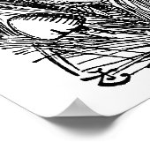 ヴィンテージアリスinワンダーランドフーカキャタピラー ポスター (角)