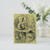 ヴィンテージアリスinワンダーランドフーカキャタピラー ポストカード (スタンド正面)