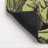 ヴィンテージアリスinワンダーランドフーカキャタピラー マウスパッド (コーナー)