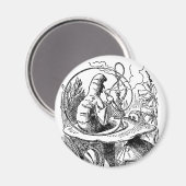 ヴィンテージアリスinワンダーランドフーカキャタピラー マグネット (正面/裏面)