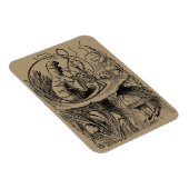 ヴィンテージアリスinワンダーランドフーカキャタピラー マグネット (右側)