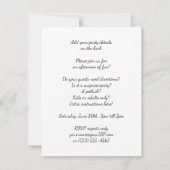 ヴィンテージアリスinワンダーランドフーカキャタピラー 招待状 (裏面)