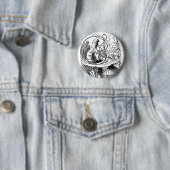 ヴィンテージアリスinワンダーランドフーカキャタピラー 缶バッジ (インサイチュ)