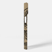 ヴィンテージアリスinワンダーランドフーカキャタピラー Case-Mate iPhoneケース (裏面 / 右)