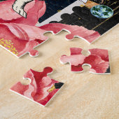 ヴィンテージアリスinワンダーランドホワイトウサギ ジグソーパズル (側面)