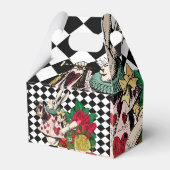 ヴィンテージアリスinワンダーランドホワイトウサギ フェイバーボックス (裏面サイド)