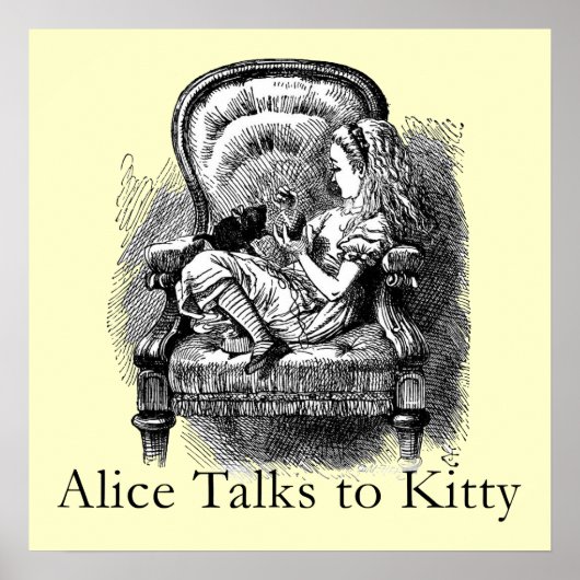 ヴィンテージアリスinワンダーランドポスター ポスター (正面)