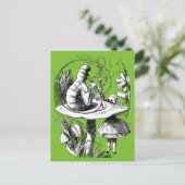 ヴィンテージアリスinワンダーランドムカデ ポストカード (スタンド正面)