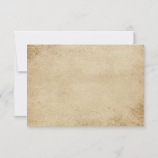 ヴィンテージアリスinワンダーランド不機嫌ハッター結婚ズ 出欠カード (裏面)