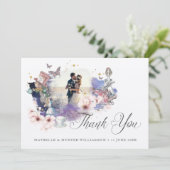 ヴィンテージアリスinワンダーランド童話の写真 サンキューカード (スタンド正面)