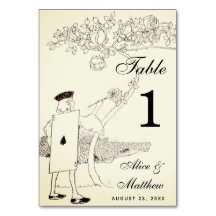 ヴィンテージアリスinワンダーランド結婚ズバラ庭師