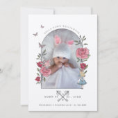 ヴィンテージアリスinワンダーランド誕生発表 招待状 (正面)