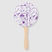 ヴィンテージアリスinワンダーランド赤ちゃんシャワー ハンドファン (裏面)