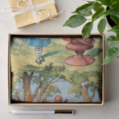 ヴィンテージアリスinワンダーランド赤クイーンデクページ 薄葉紙 (ギフト)