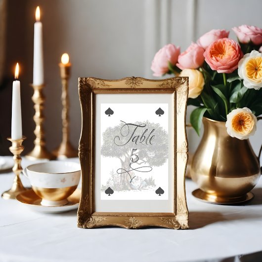 ヴィンテージアリスinワンダーランド遊フェアヤタレ テーブルナンバー