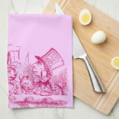 ヴィンテージアリスinワンダーランド キッチンタオル (四つ折り)