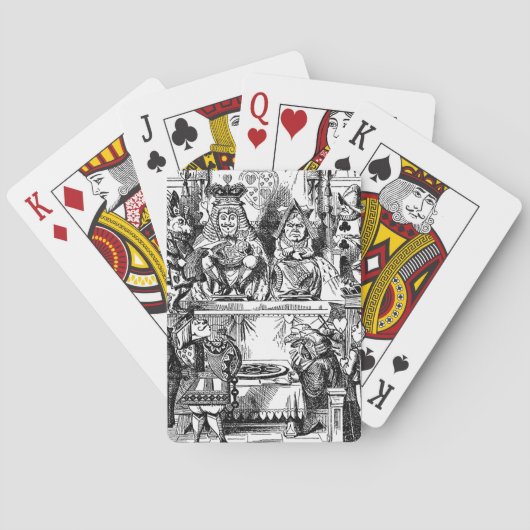 ヴィンテージアリスinワンダーランド，クイーン・オブ・ハート裁判 トランプ (裏面)